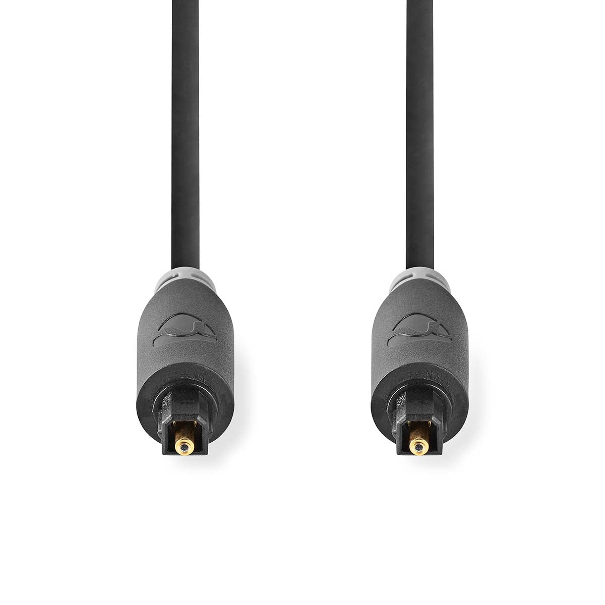 Optical audio cable | TosLink Male | TosLink Male | 1.00 m | Round | PVC | Anthracite | Box