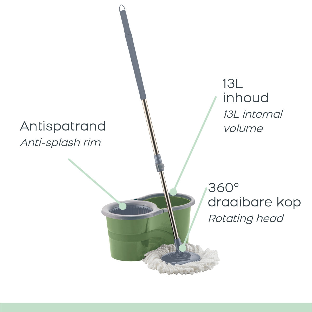 Orange Donkey - Smart Spin Mop PRO - Mopping system