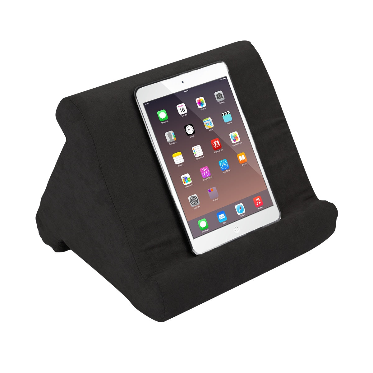 Orange Donkey - Tablet Pillow - Black