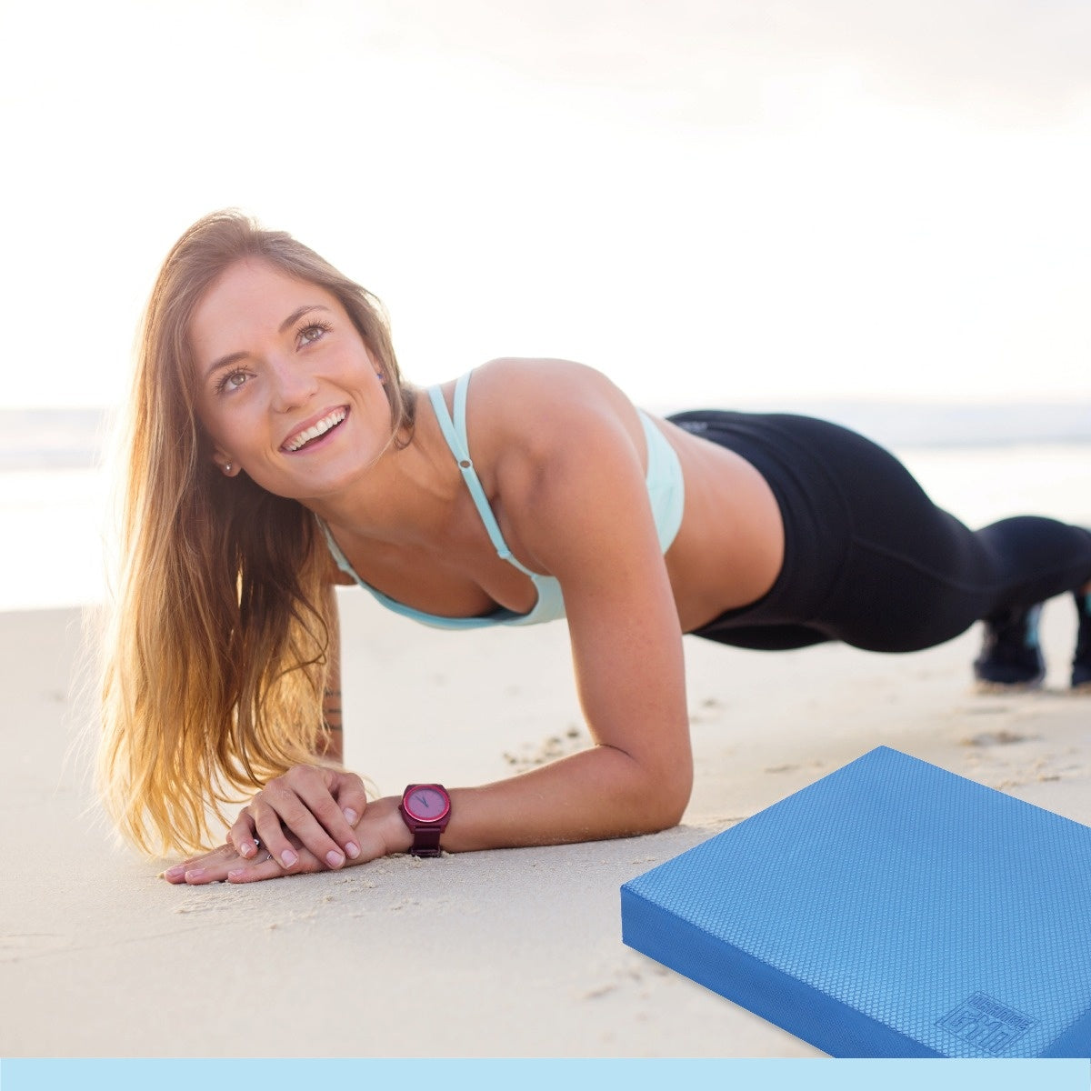 Orange Gym - Balance Pad - Blue - 38x32.5x6 cm