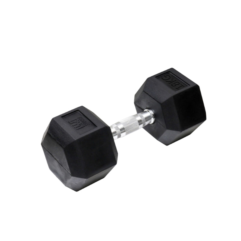 Orange Gym - Hex Dumbbell - 18kg