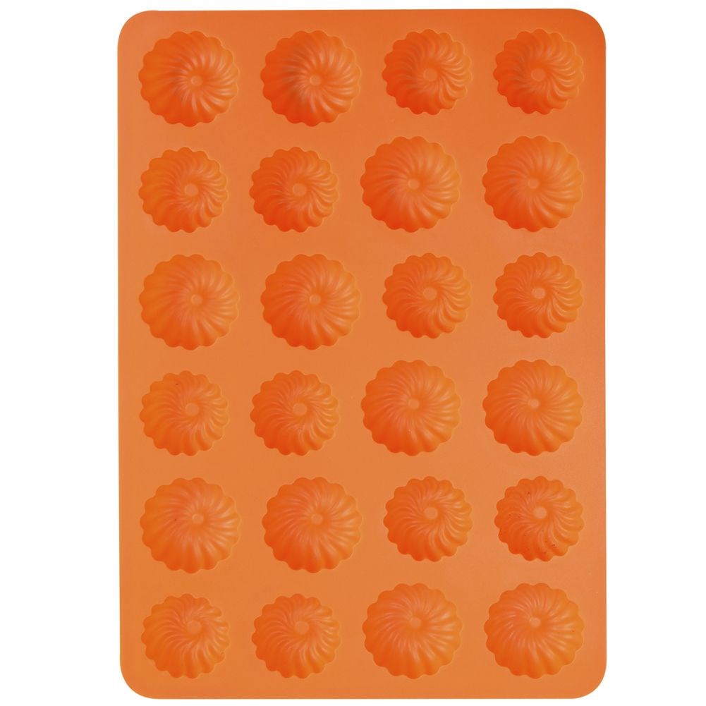 Orange silicone cookie cutter SILLINIE