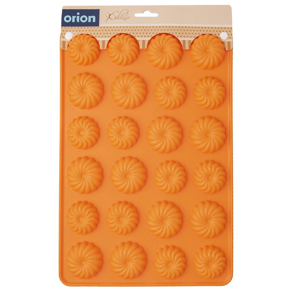 Orange silicone cookie cutter SILLINIE