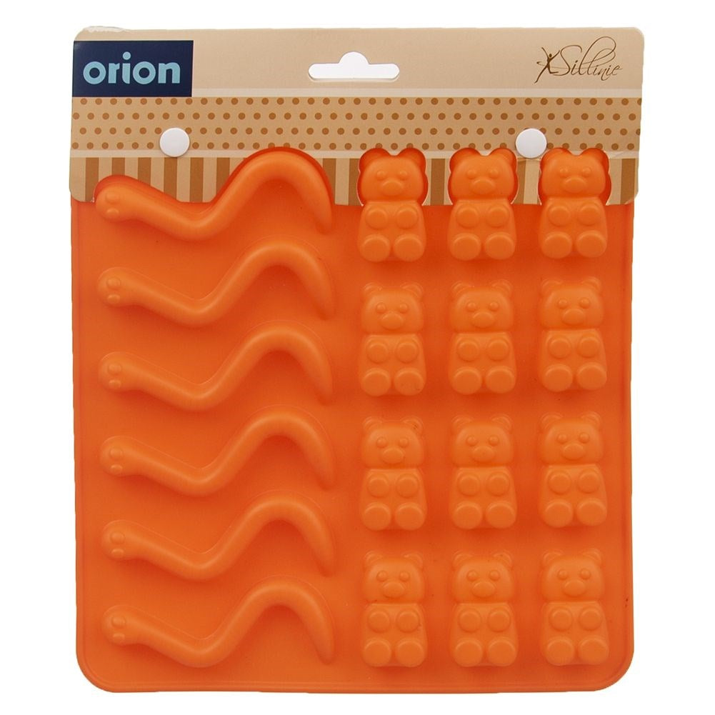 Orange silicone jelly mold SILLINIE