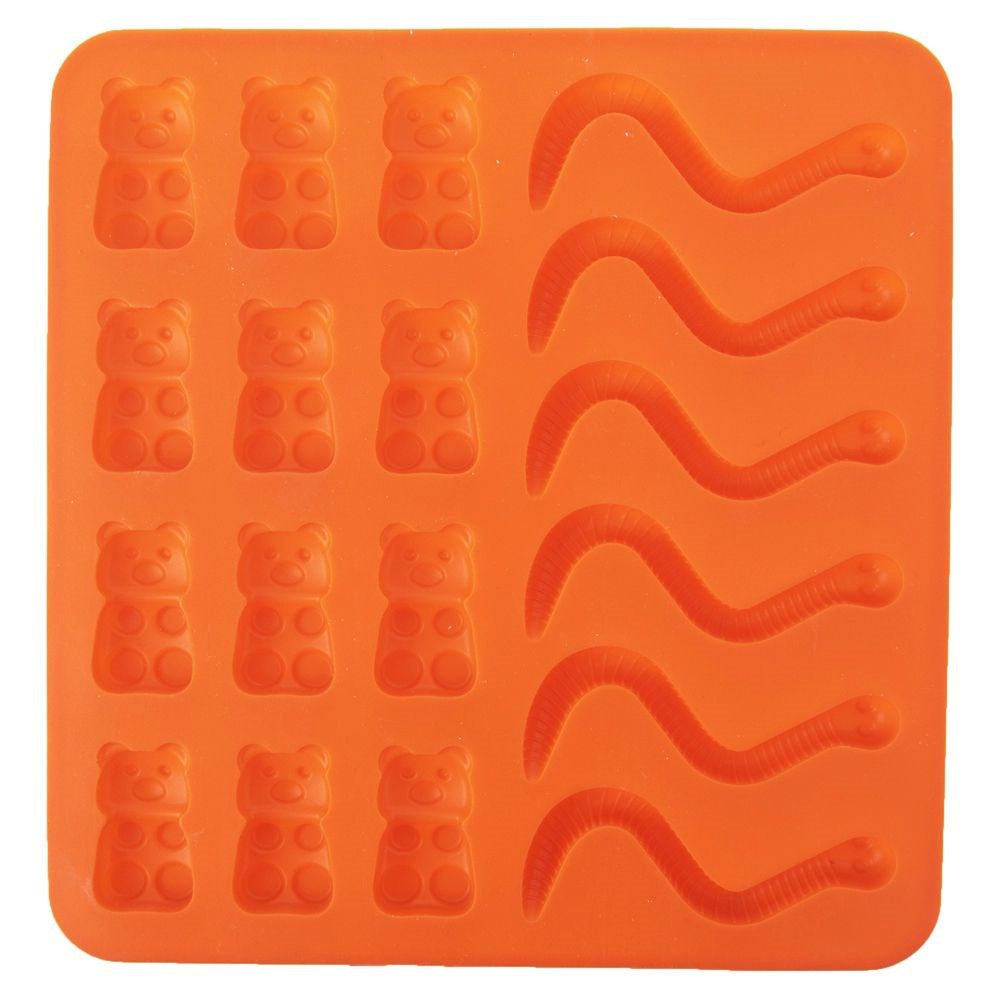 Orange silicone jelly mold SILLINIE
