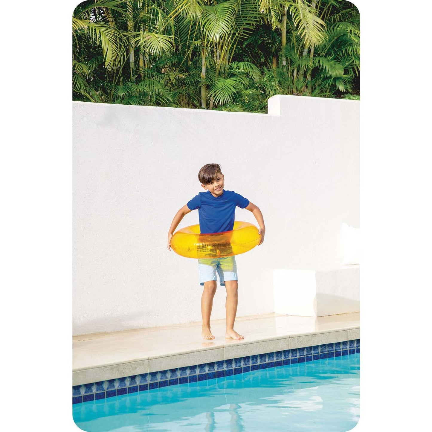 Orange swimming ring 76 cm INTEX 59260