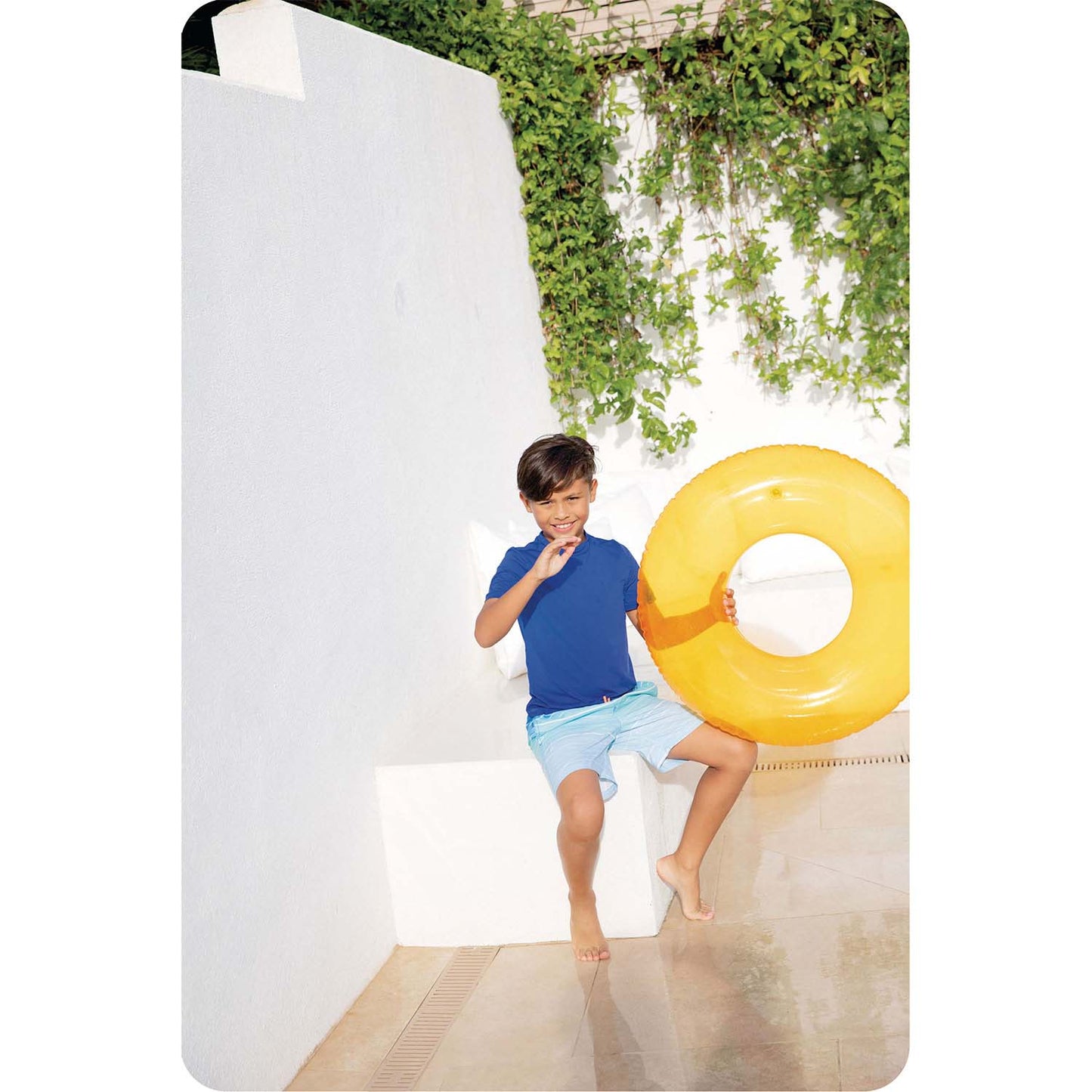 Orange swimming ring 76 cm INTEX 59260