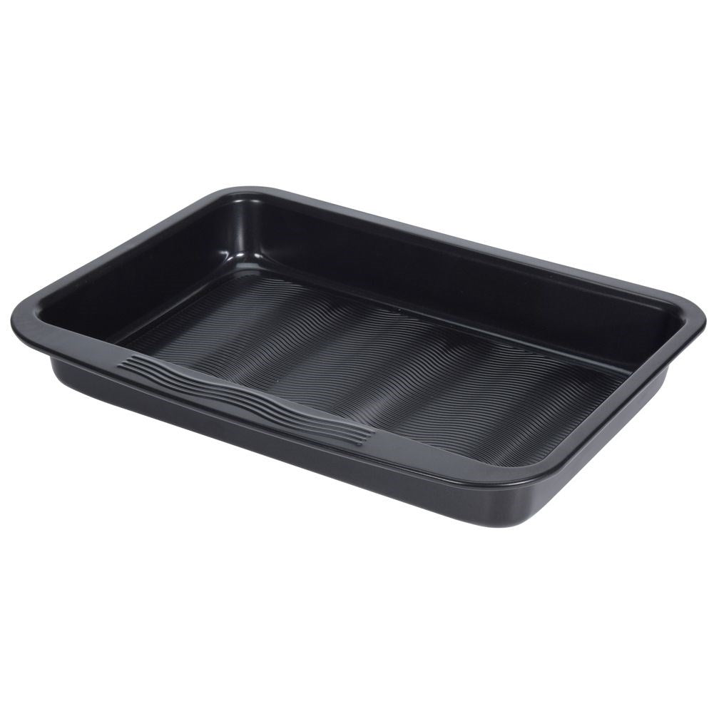 Organic wavy baking tin for cakes, meat and gratins