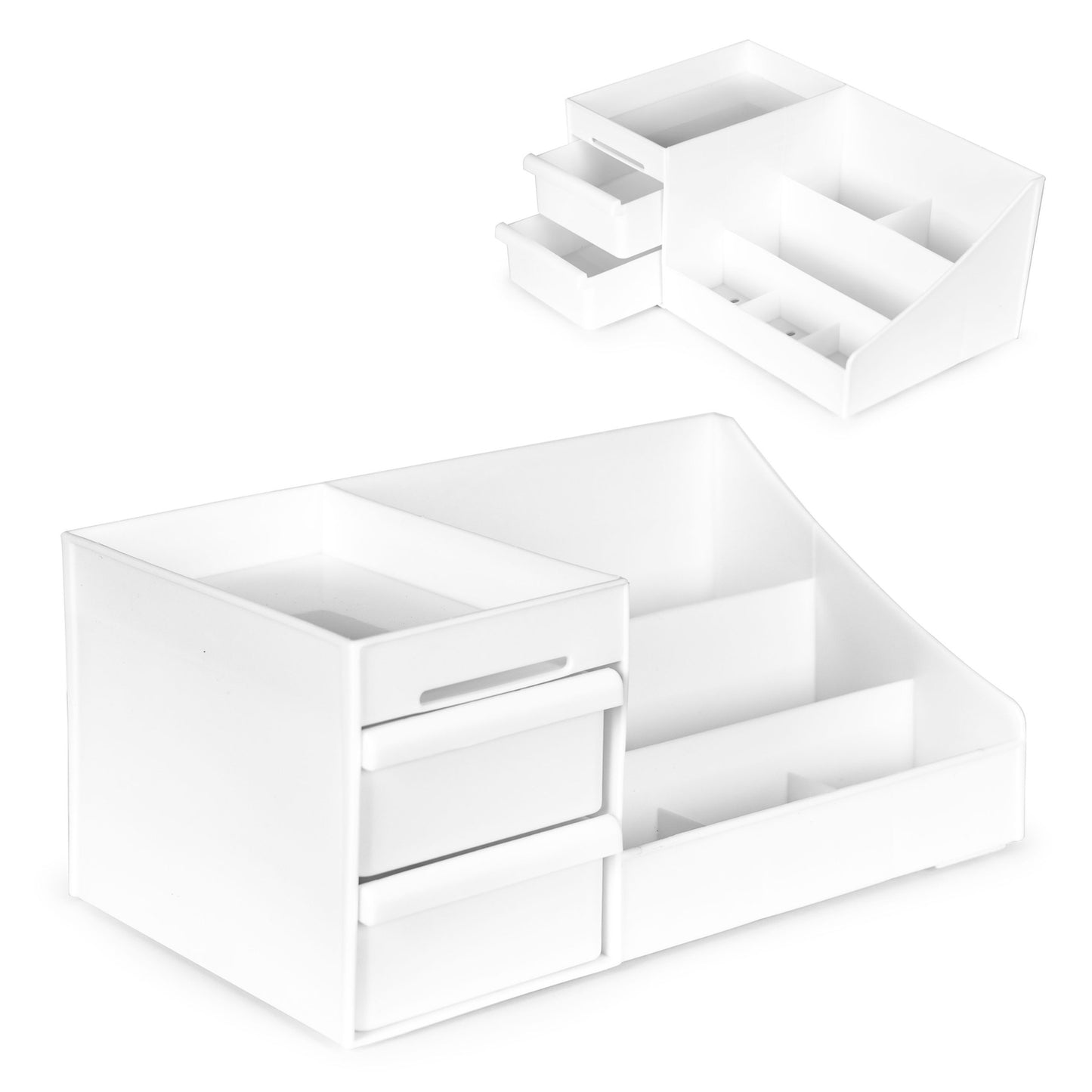 Organizer for cosmetics space for office accessories