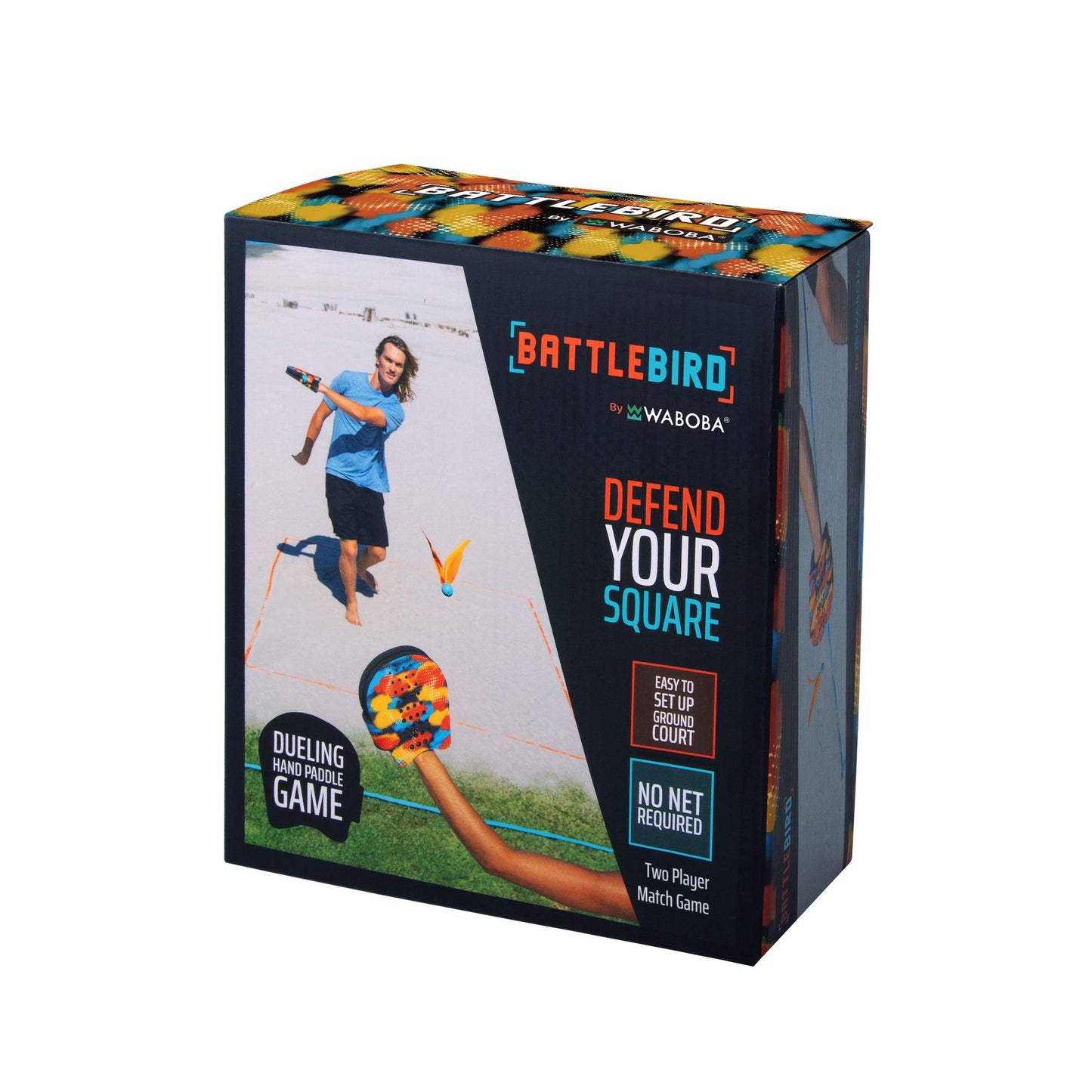 Outdoor BattleBird Game Set – 2 Paddles, 2 Birdies