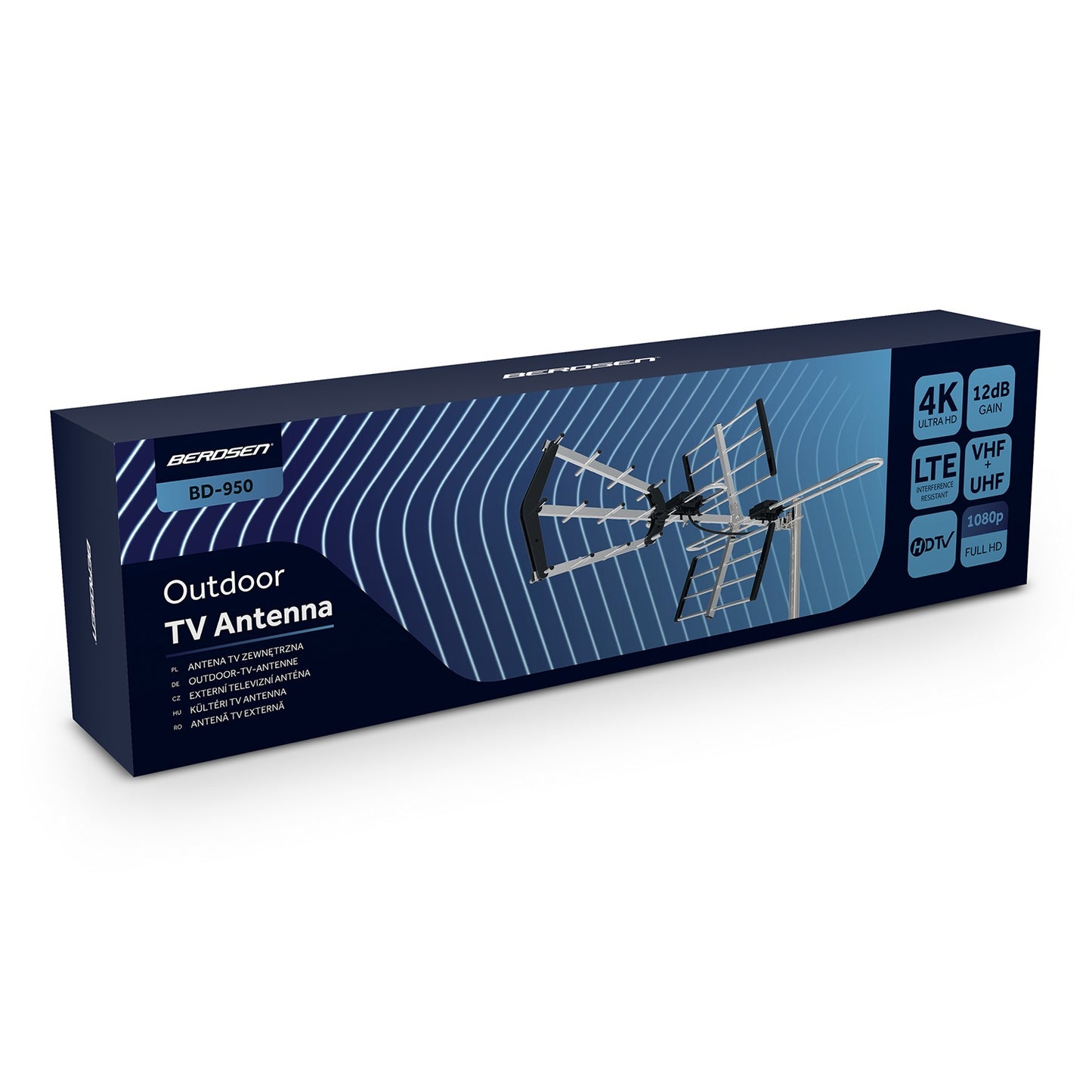 Outdoor Directional TV Antenna Ultra HD 4K