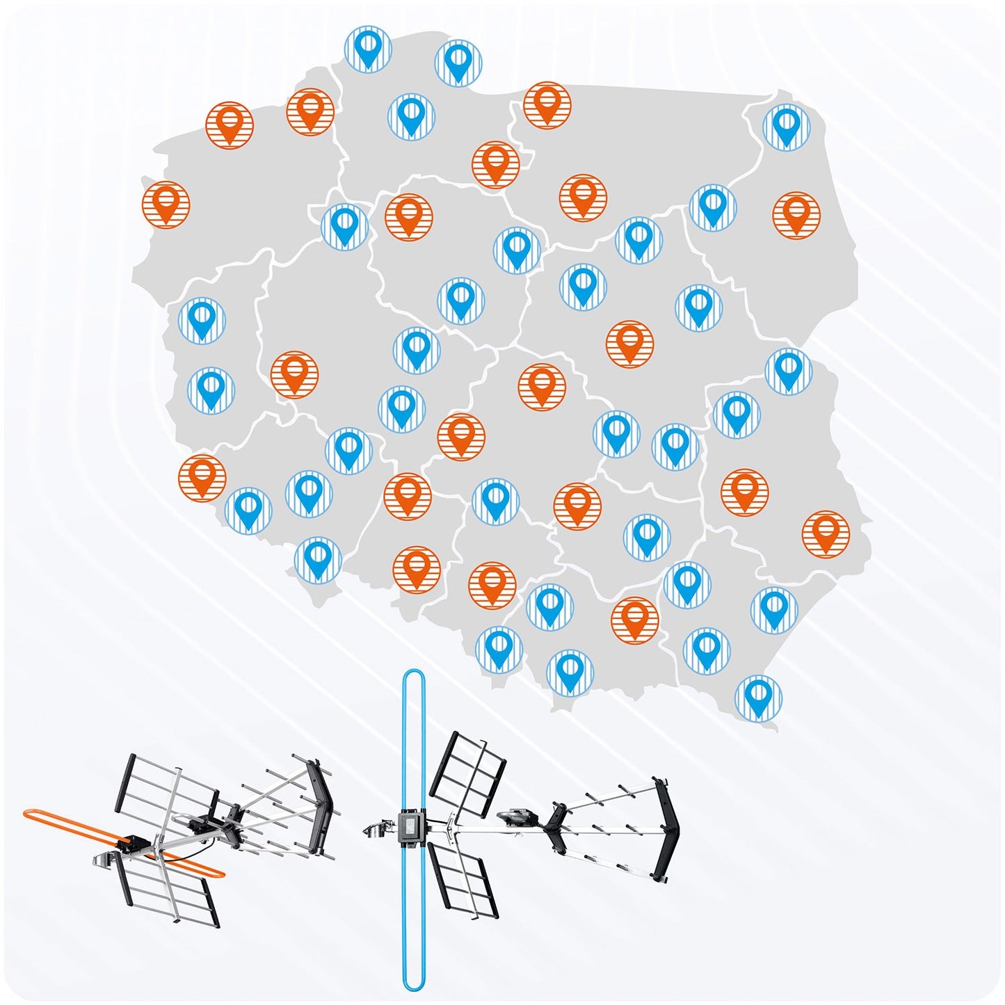 Outdoor Directional TV Antenna Ultra HD 4K