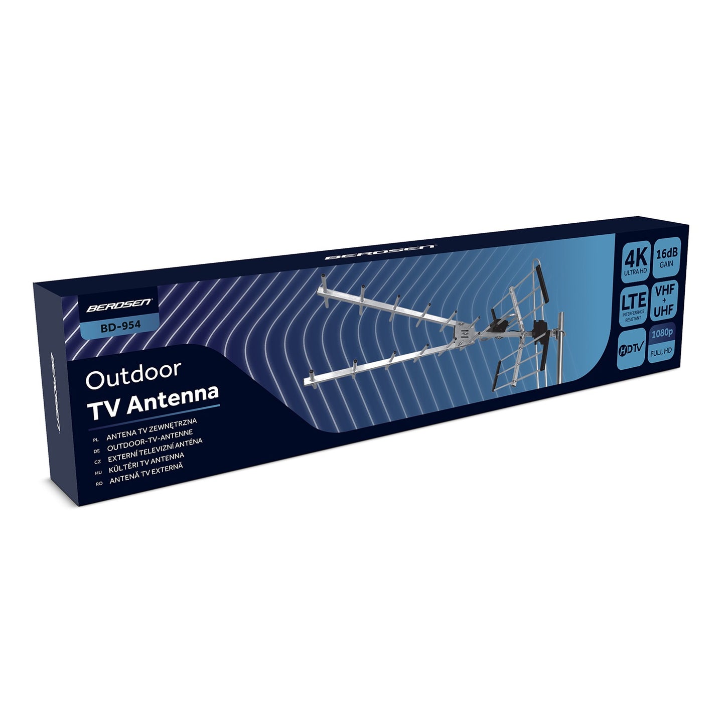 Outdoor Directional TV Antenna Ultra HD 4K