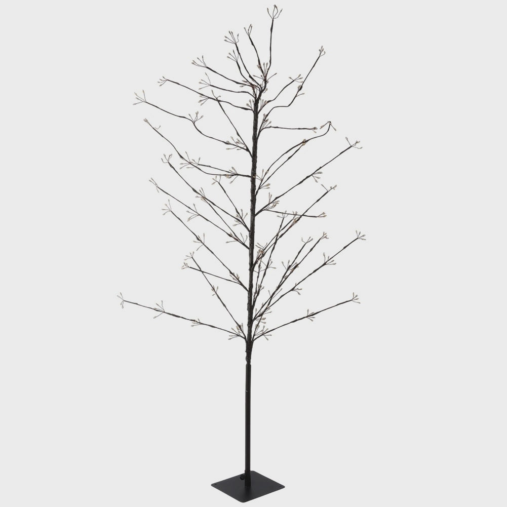 Outdoor LED Twig Tree with Lights, 150 cm, Timer