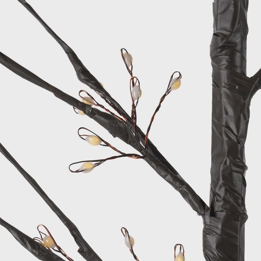 Outdoor LED Twig Tree with Lights, 150 cm, Timer