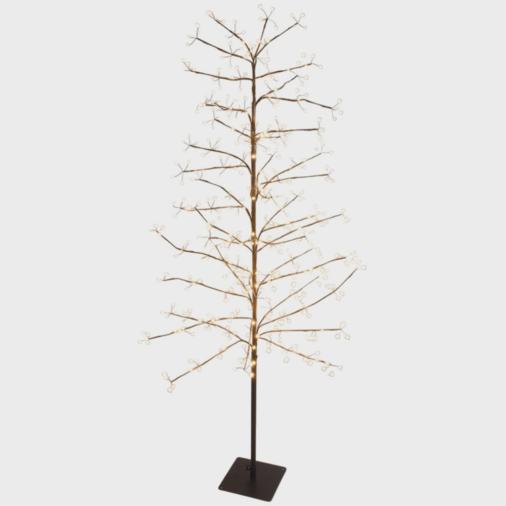 Outdoor LED Twig Tree with Lights, 150 cm, Timer