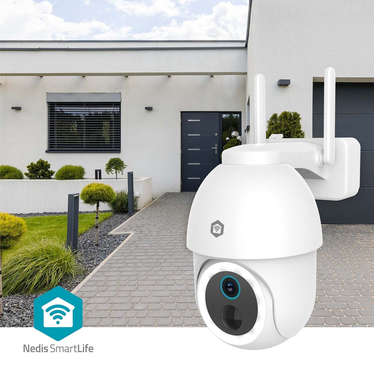 Outdoor Security Camera, 3MP HD, Pan Tilt, Night Vision