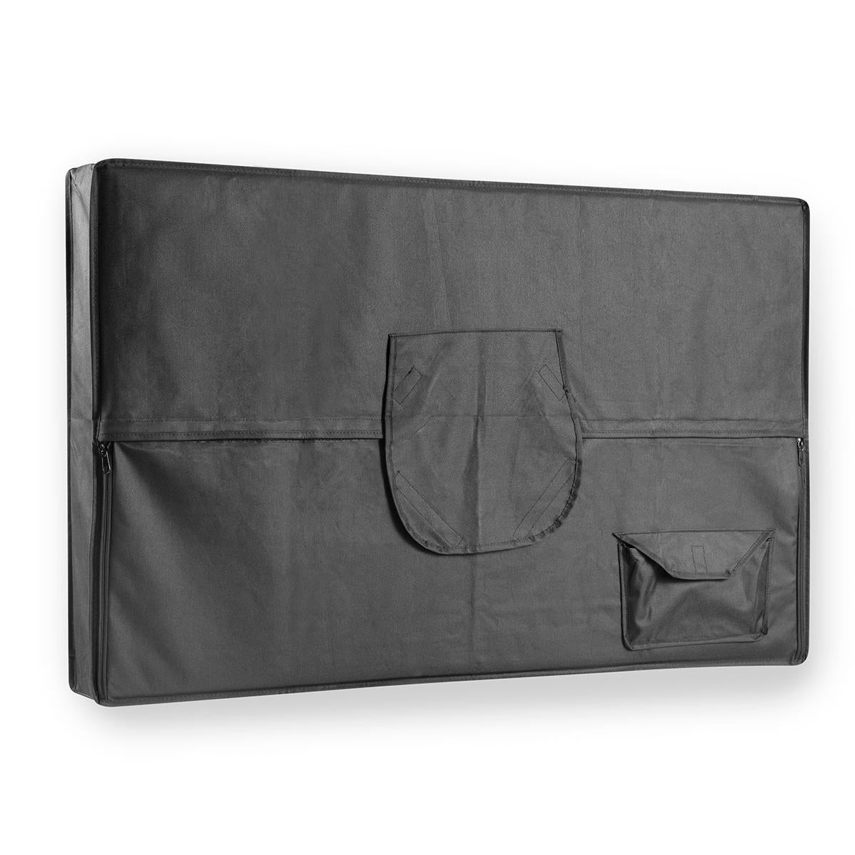Outdoor TV protection | Screen size: 55 - 58 " | Highest quality Oxford | Black