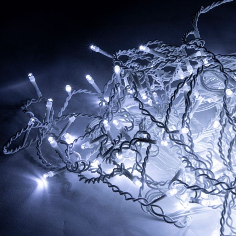 Outdoor decorative Christmas lights 500pcs LED 19m curtain