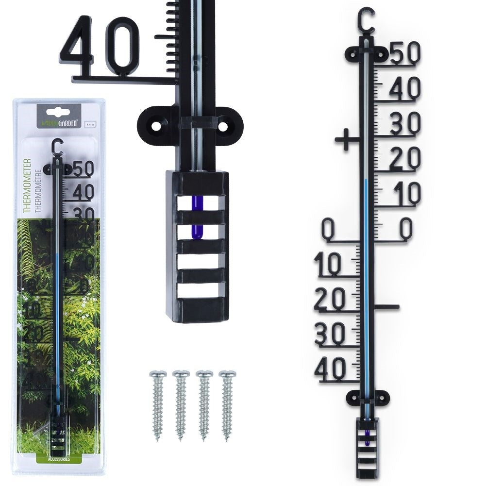 Outdoor thermometer: Accurate temperature, -40°C to 50°C