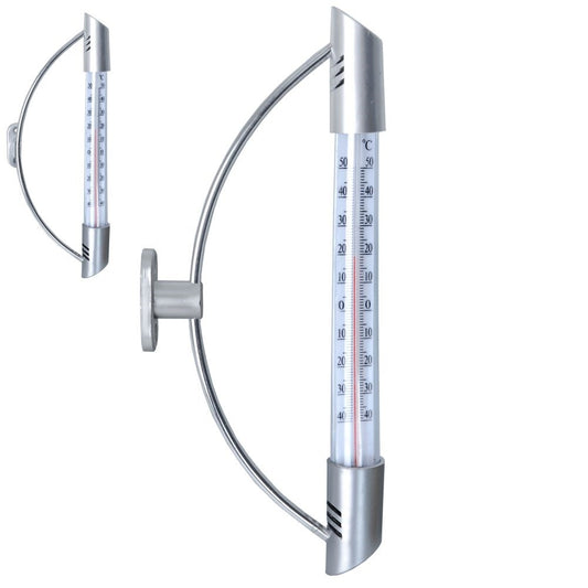 Outdoor thermometer with wide temperature range -40°C to 50°C