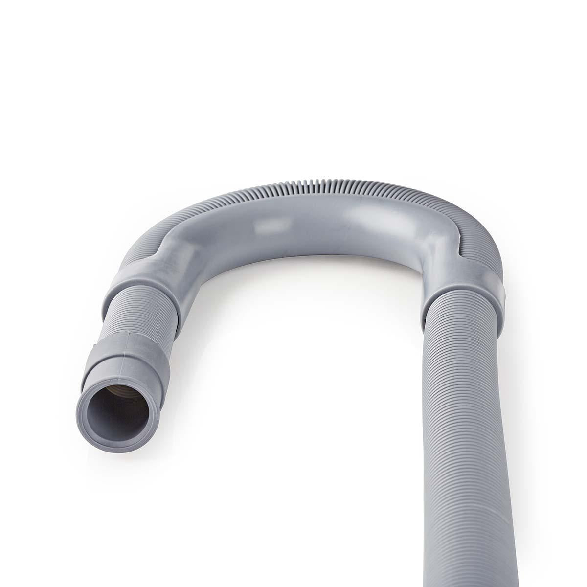 Outlet hose | 21mm | 19mm | 1.5 Bar | 90 °C | 1.80 m | Usage: Dish / Washing machine | Gray
