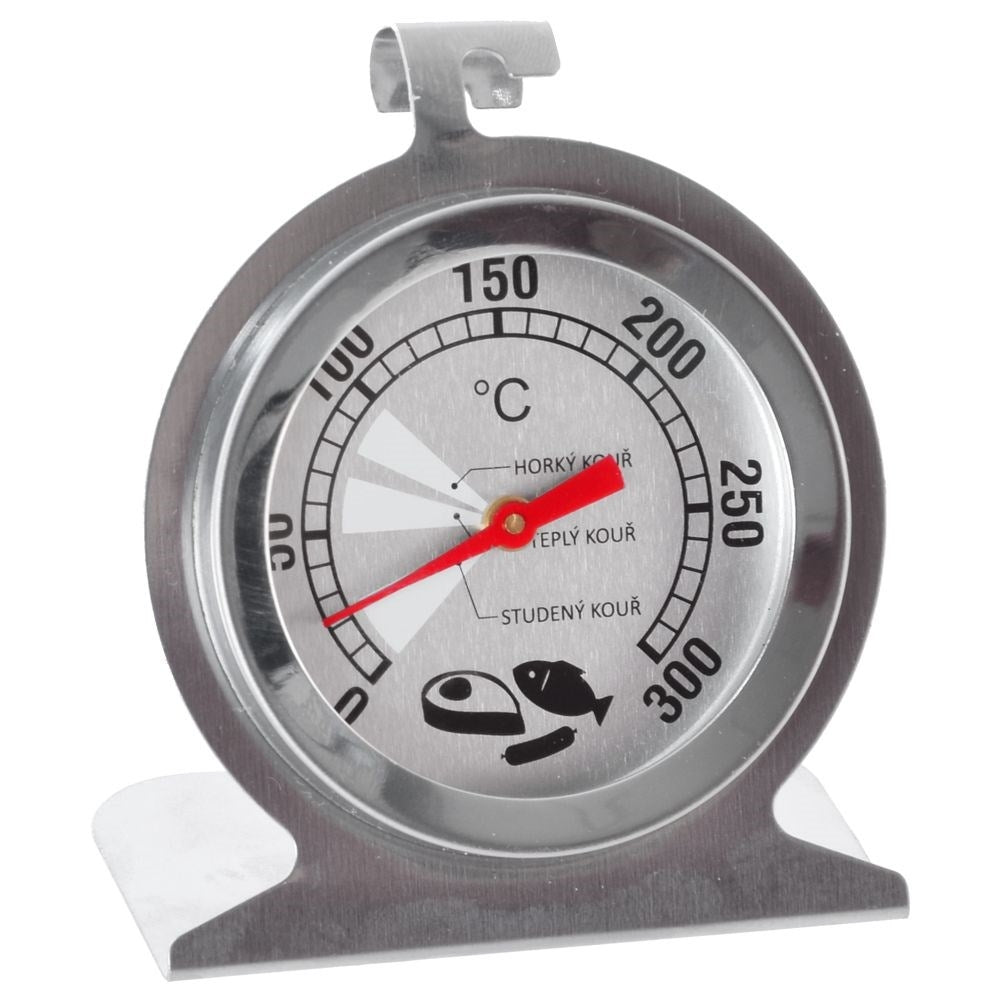 Oven and smoking thermometer: 0-300°C, hang or place next to it.