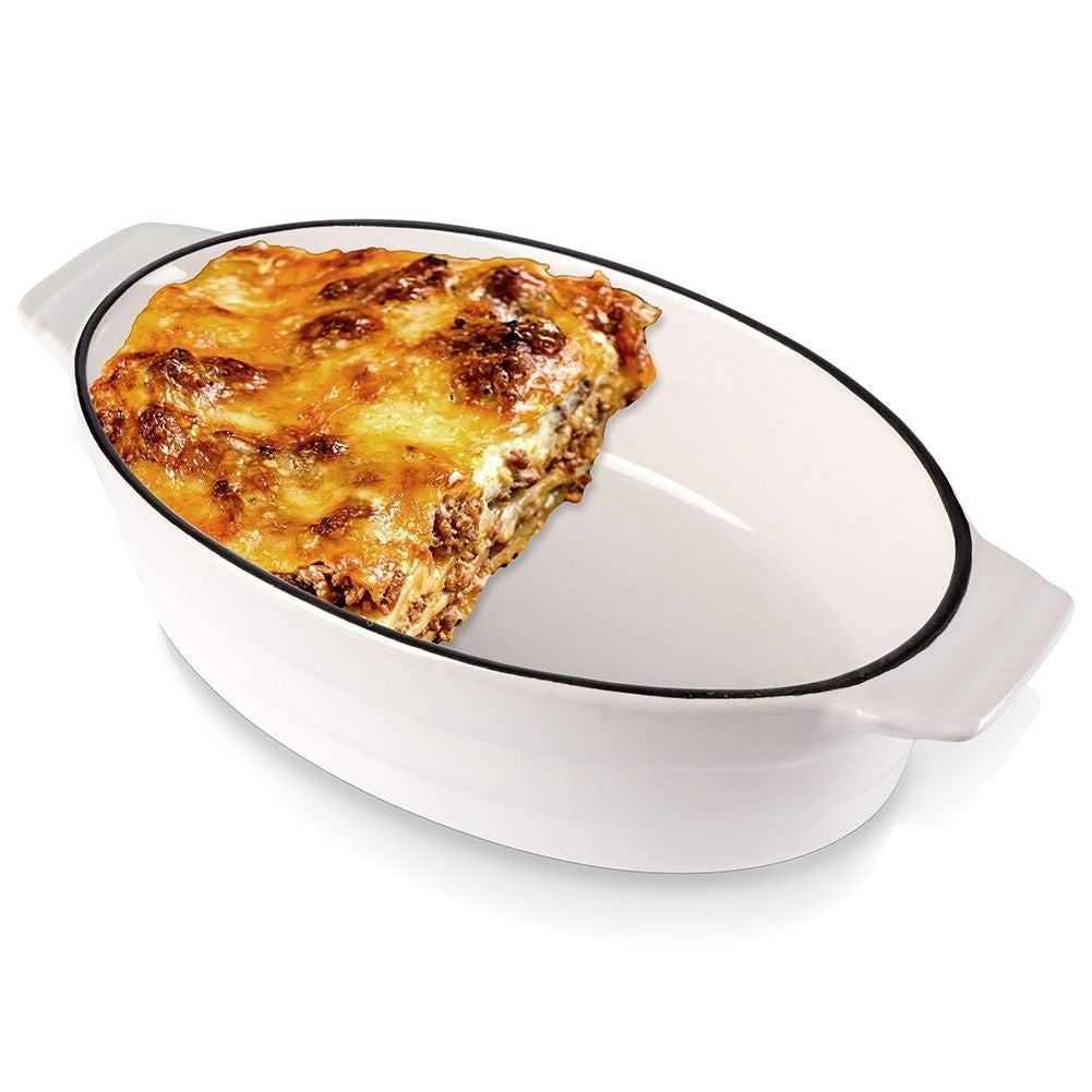 Oven form Porcelain - Ideal for Lasagna & Gratins