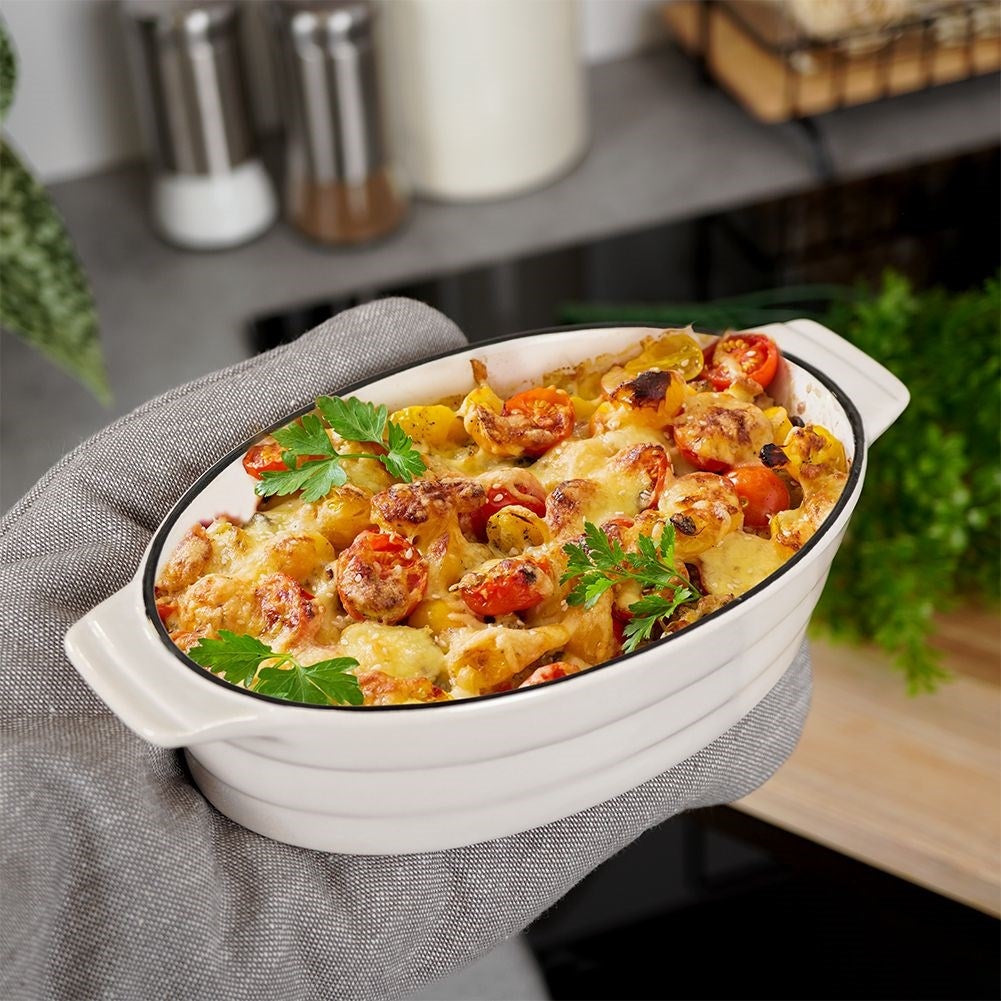 Oven form Porcelain - Ideal for Lasagna & Gratins