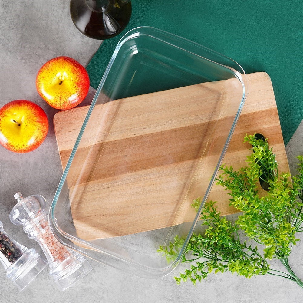 Oven form for baking and cooking in borosilicate glass