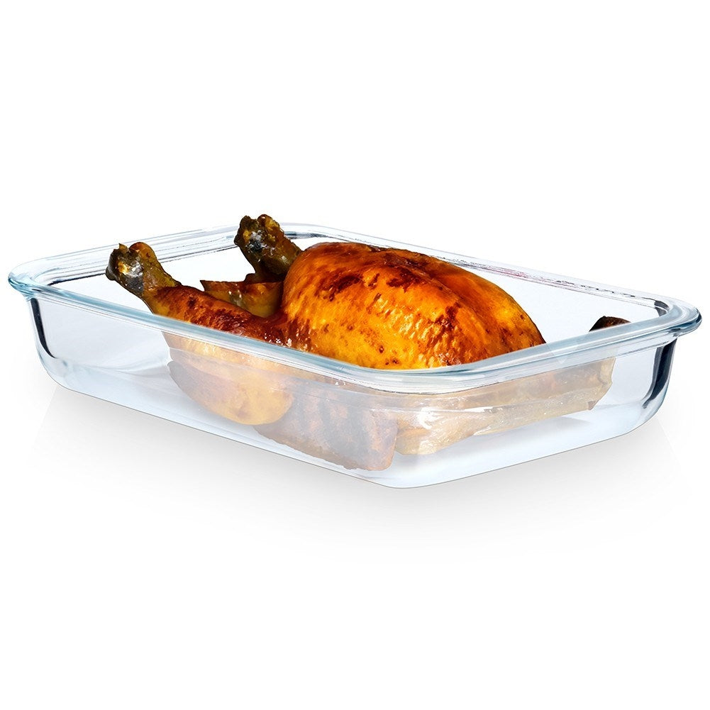 Oven form in Tempered Borosilicate glass - Dishwasher safe