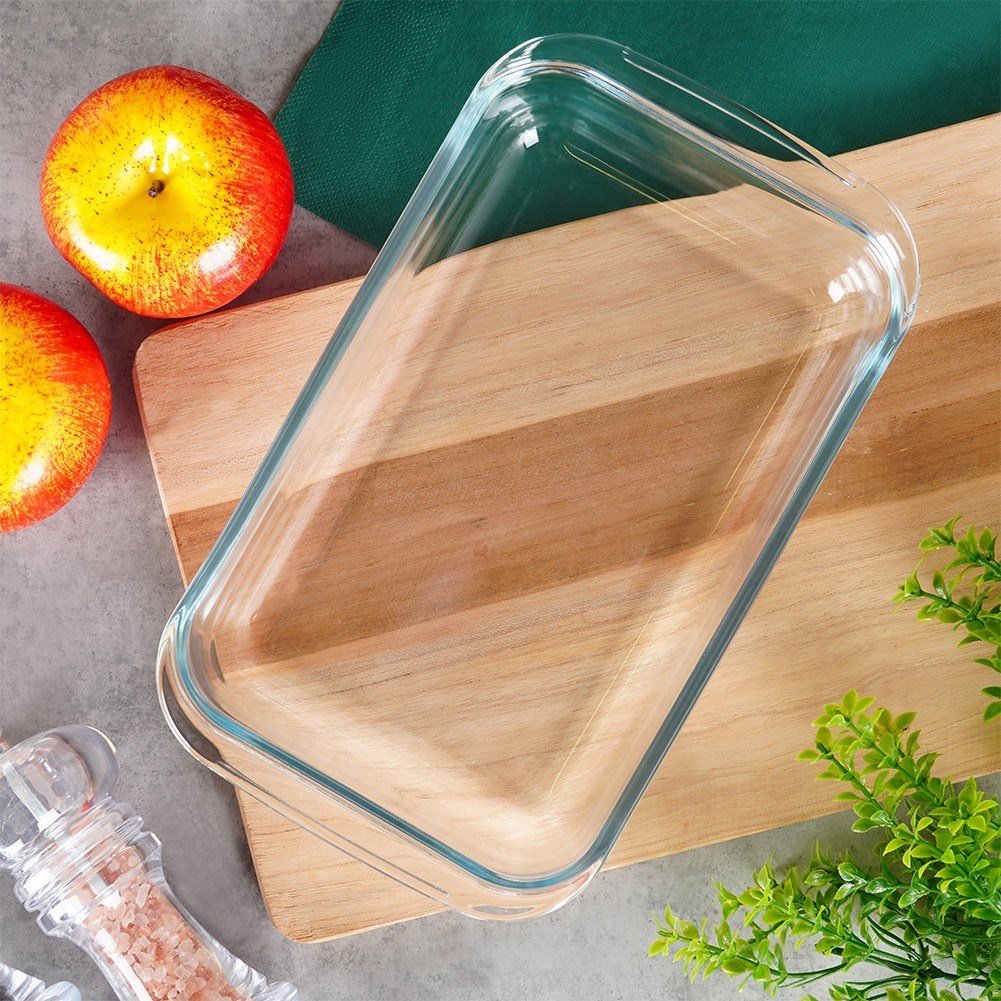 Oven form in Tempered Borosilicate glass - Dishwasher safe