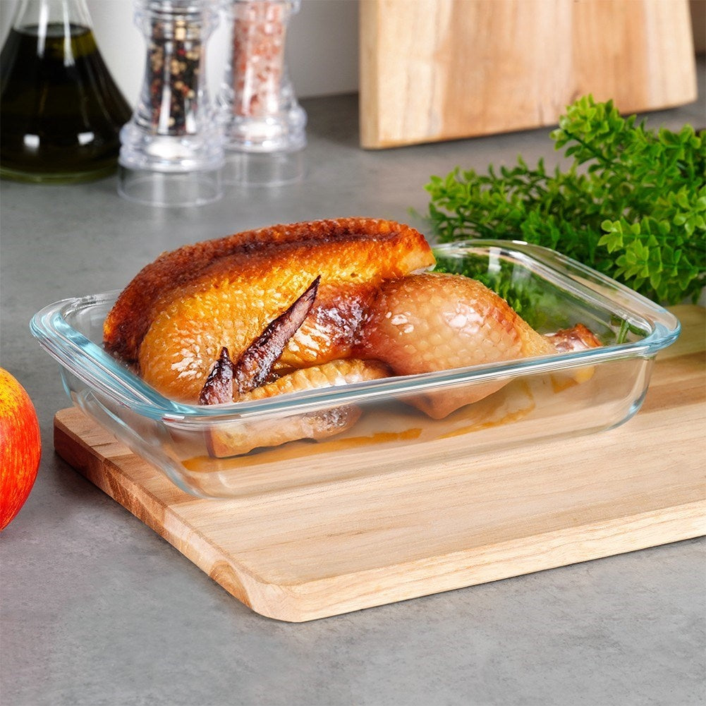 Oven form in Tempered Borosilicate glass - Dishwasher safe