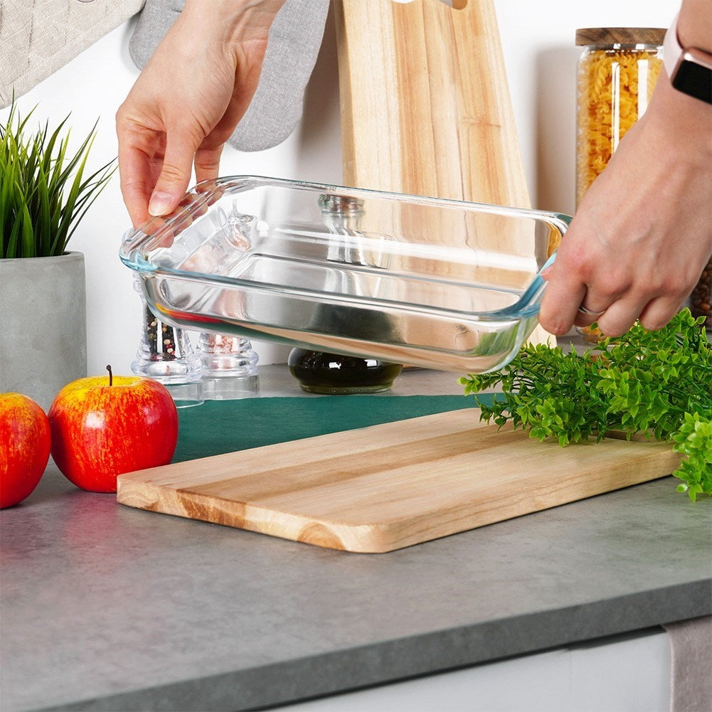 Oven form in Tempered Borosilicate glass - Dishwasher safe