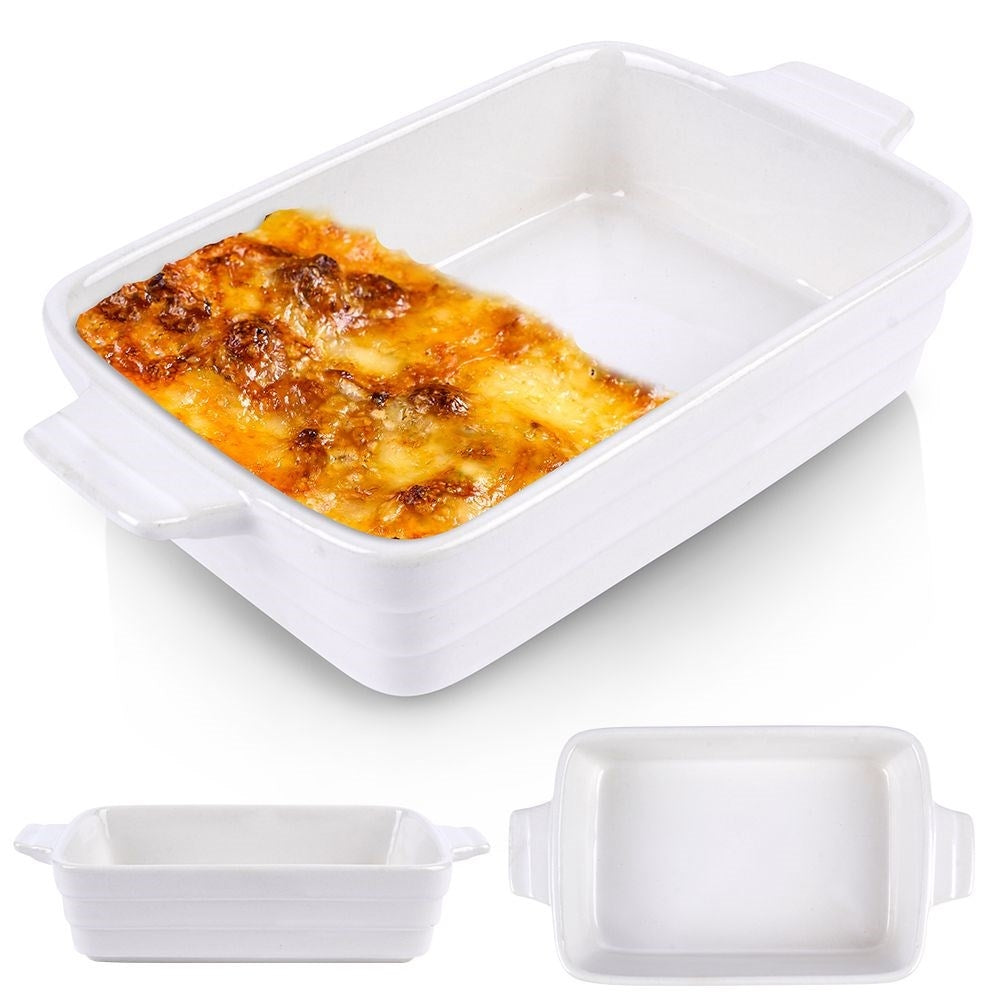 Oven form in White Ceramic for Perfectly Cooked Dishes