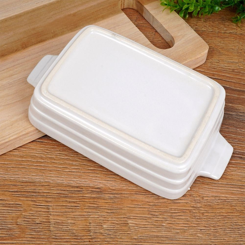 Oven form in White Ceramic for Perfectly Cooked Dishes