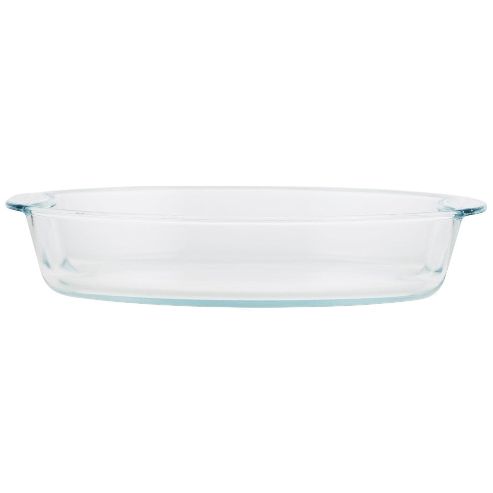 Oven form in borosilicate glass for baking and gratin