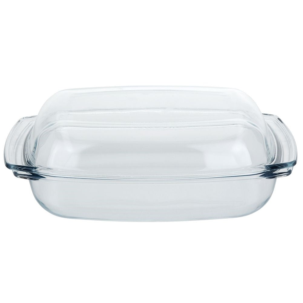 Oven form in borosilicate glass for baking and gratin