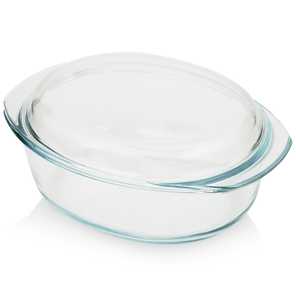 Oven form in durable glass, dishwasher safe