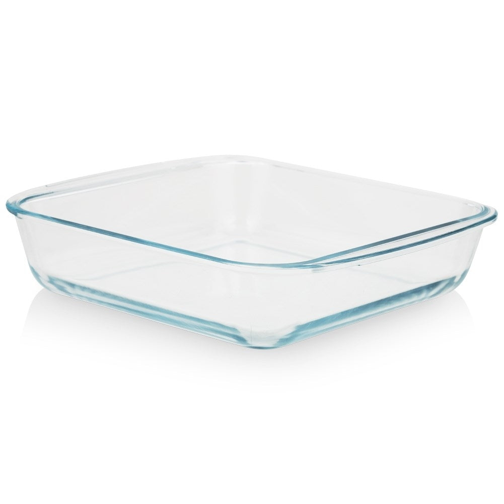 Oven form in heat-resistant glass for baking and cooking