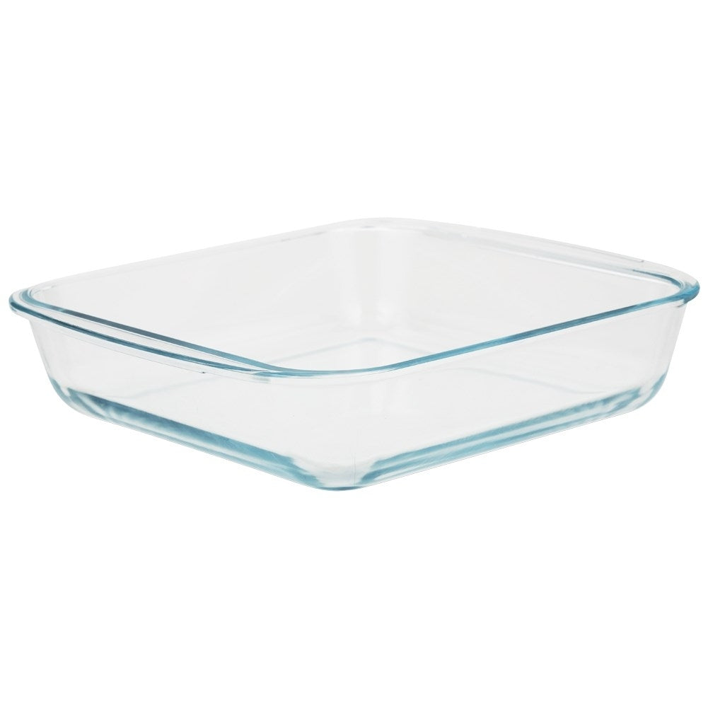 Oven form in heat-resistant glass for baking and cooking