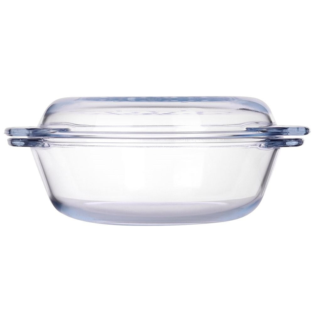 Oven form in heat-resistant glass for baking and cooking