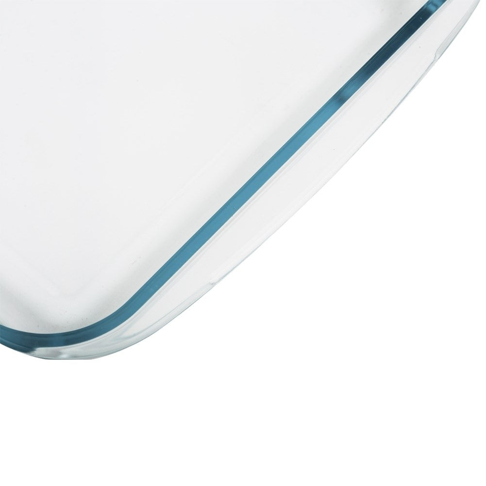 Oven form in heat-resistant glass for baking and cooking