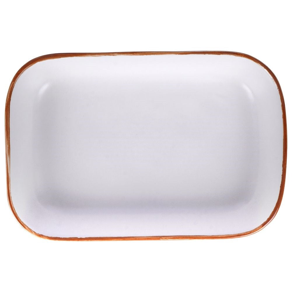 Ovenproof form for gratins, potatoes and baked vegetables