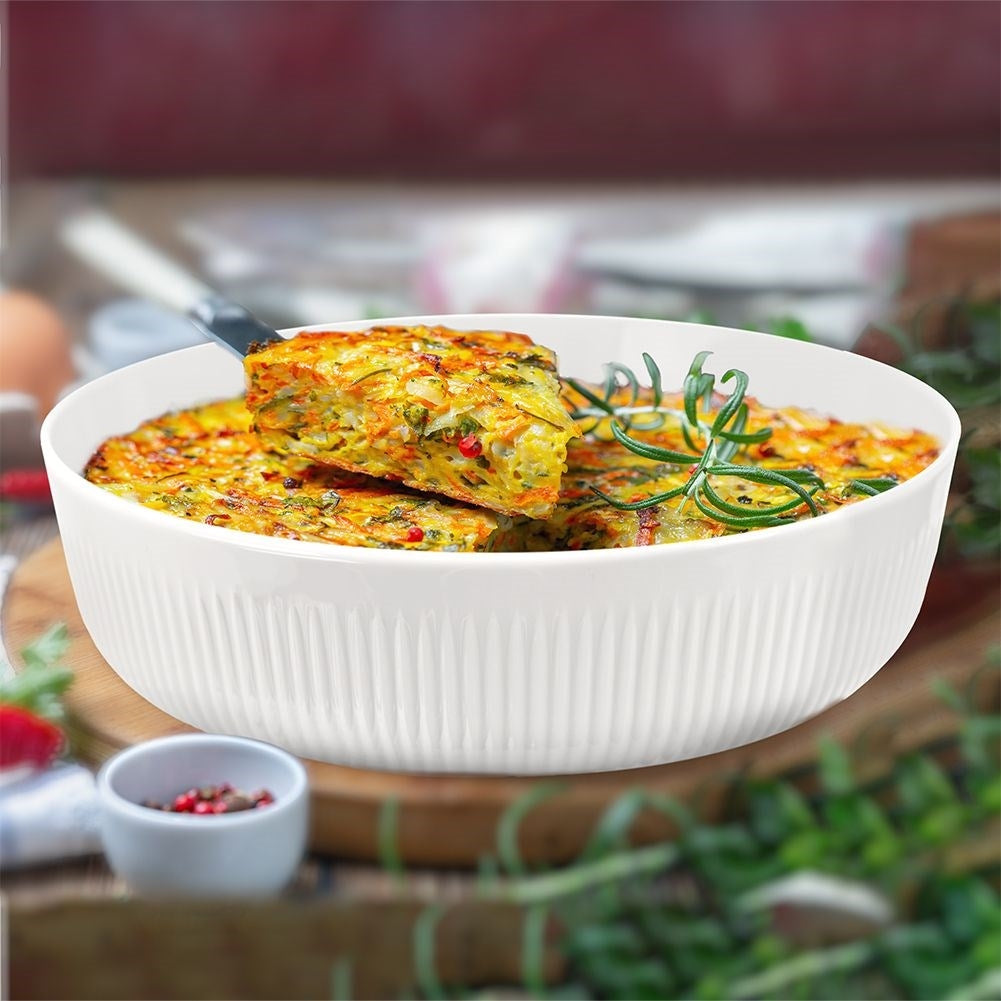 Ovenproof form for gratins, potatoes and roasted vegetables