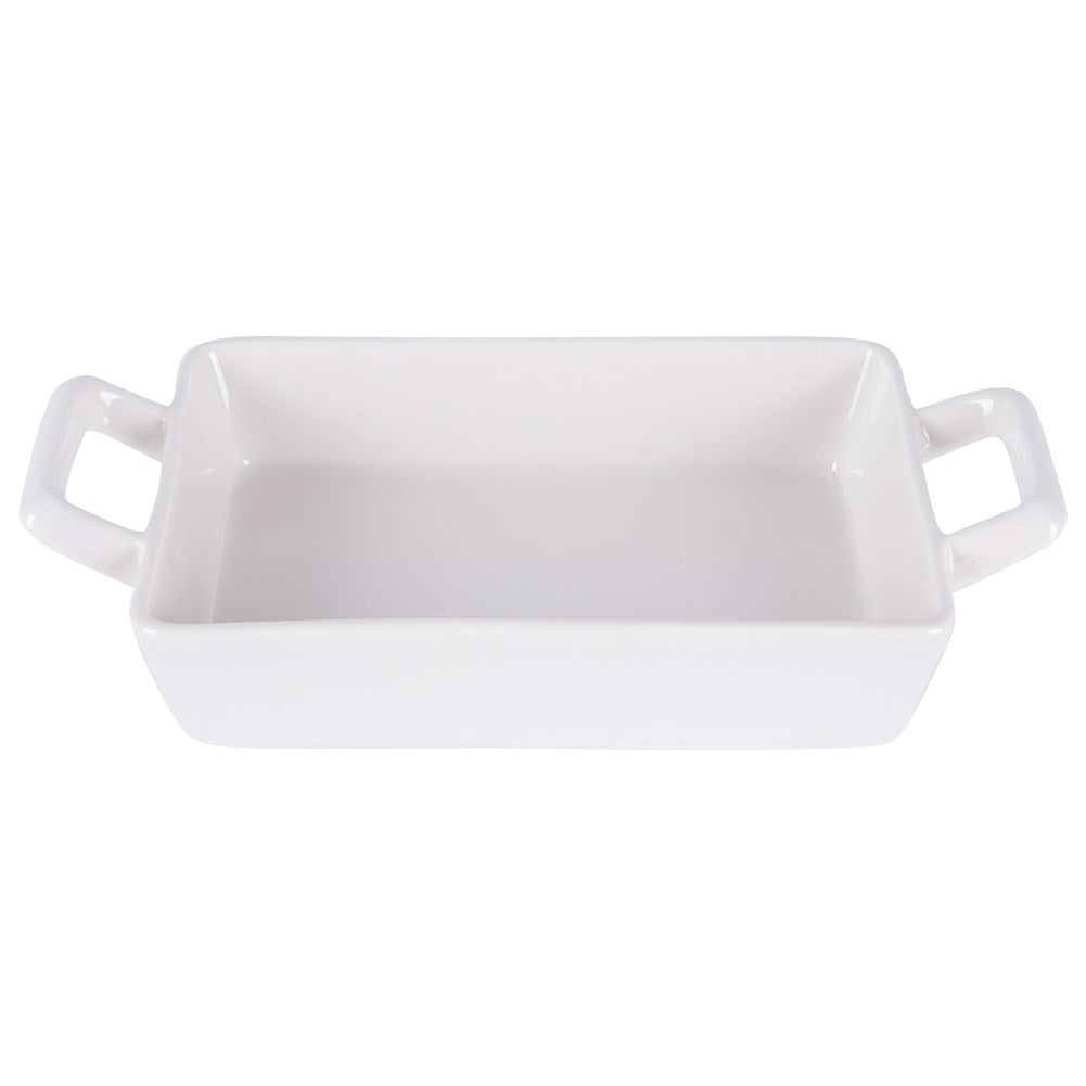 Ovenproof porcelain dish for lasagna, gratins and desserts