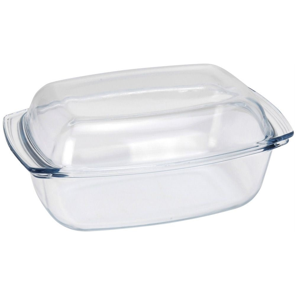 Oven-safe form in heat-resistant glass, dishwasher safe