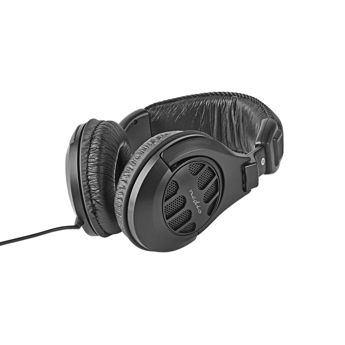 Over-Ear Wired Headphones | Cable length: 2.50 m | Volume Control | Black
