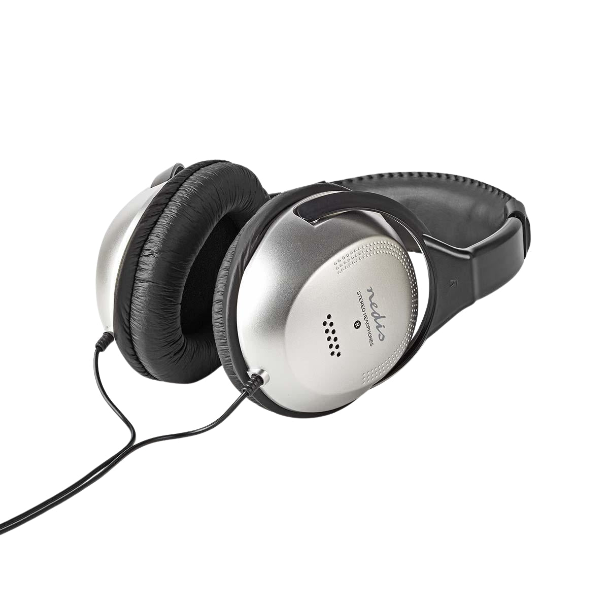 Over-Ear Wired Headphones | Cable length: 2.70 m | Volume Control | Silver / Black