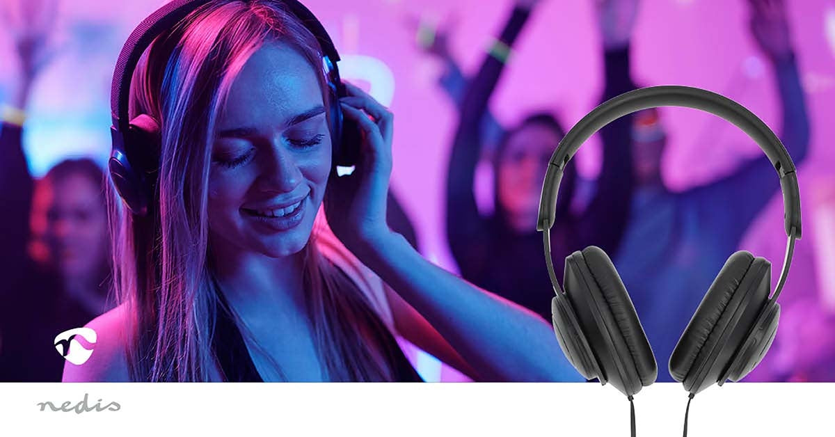 Over-Ear Wired Headphones | USB-C™ | Cable length: 1.20 m | Volume control | Black